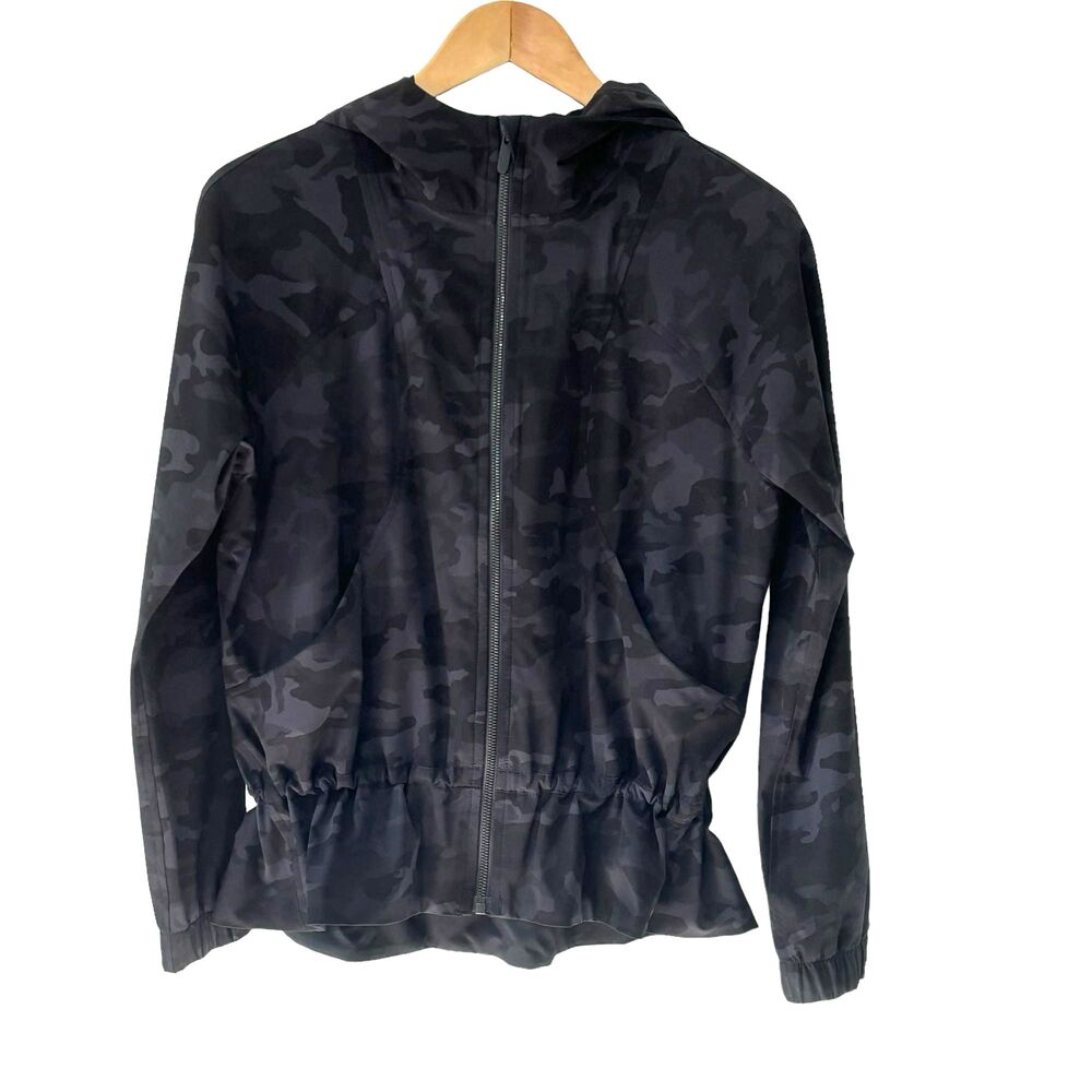 Lululemon Pack It Up Jacket Incognito Camo Multi Grey - Picture 2 of 10
